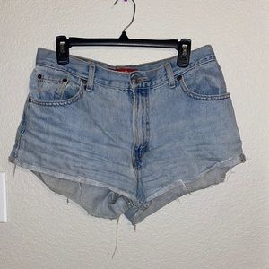 Levi’s Distressed Shorts